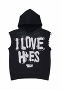 Banyan Black Cut Sleeve Hoodie - image 1