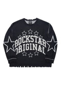 Starlux Black Knit Sweater - image 1