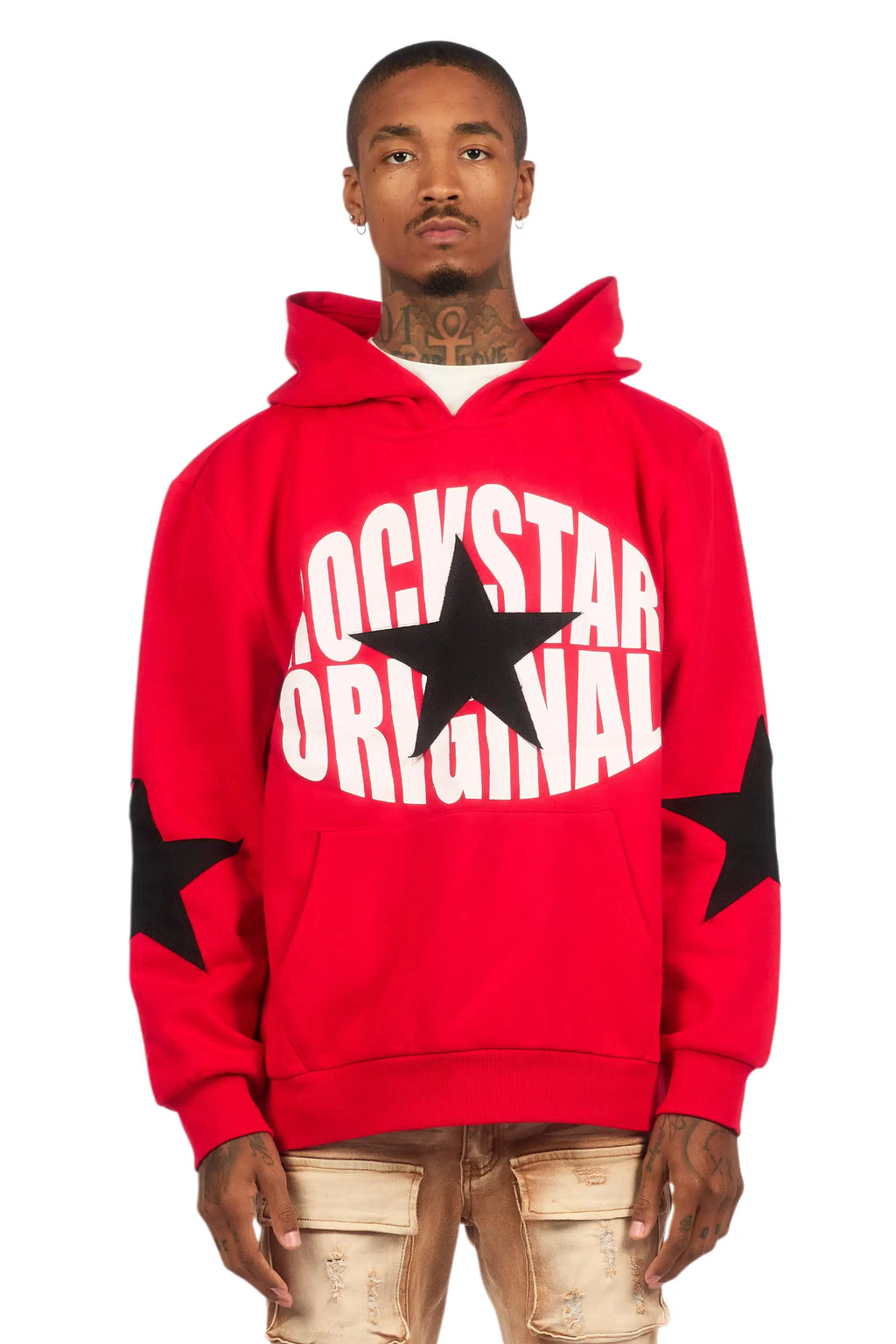 States 2.0 Red Graphic Hoodie - image 1