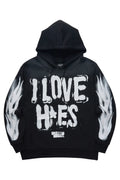 Banyan Black Graphic Relaxed Hoodie - image 1