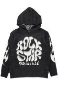 Hakon Black Graphic Knitted Hoodie - image 1