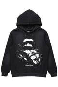 Schmear Black Graphic Hoodie - image 1