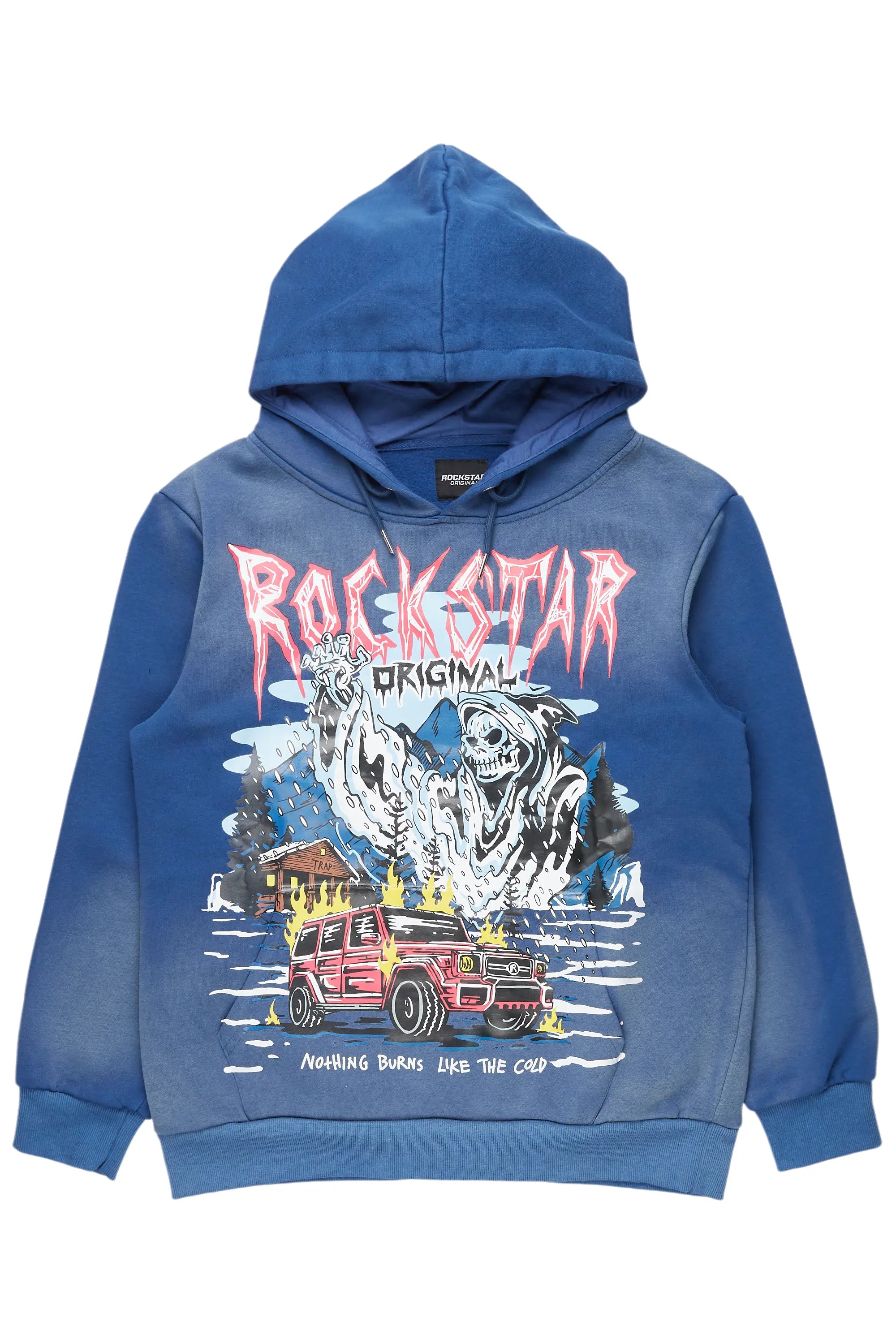 Kip Navy Graphic Hoodie - image 1