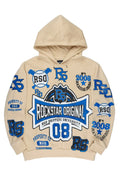 Mavrix Beige Graphic Hoodie - image 1