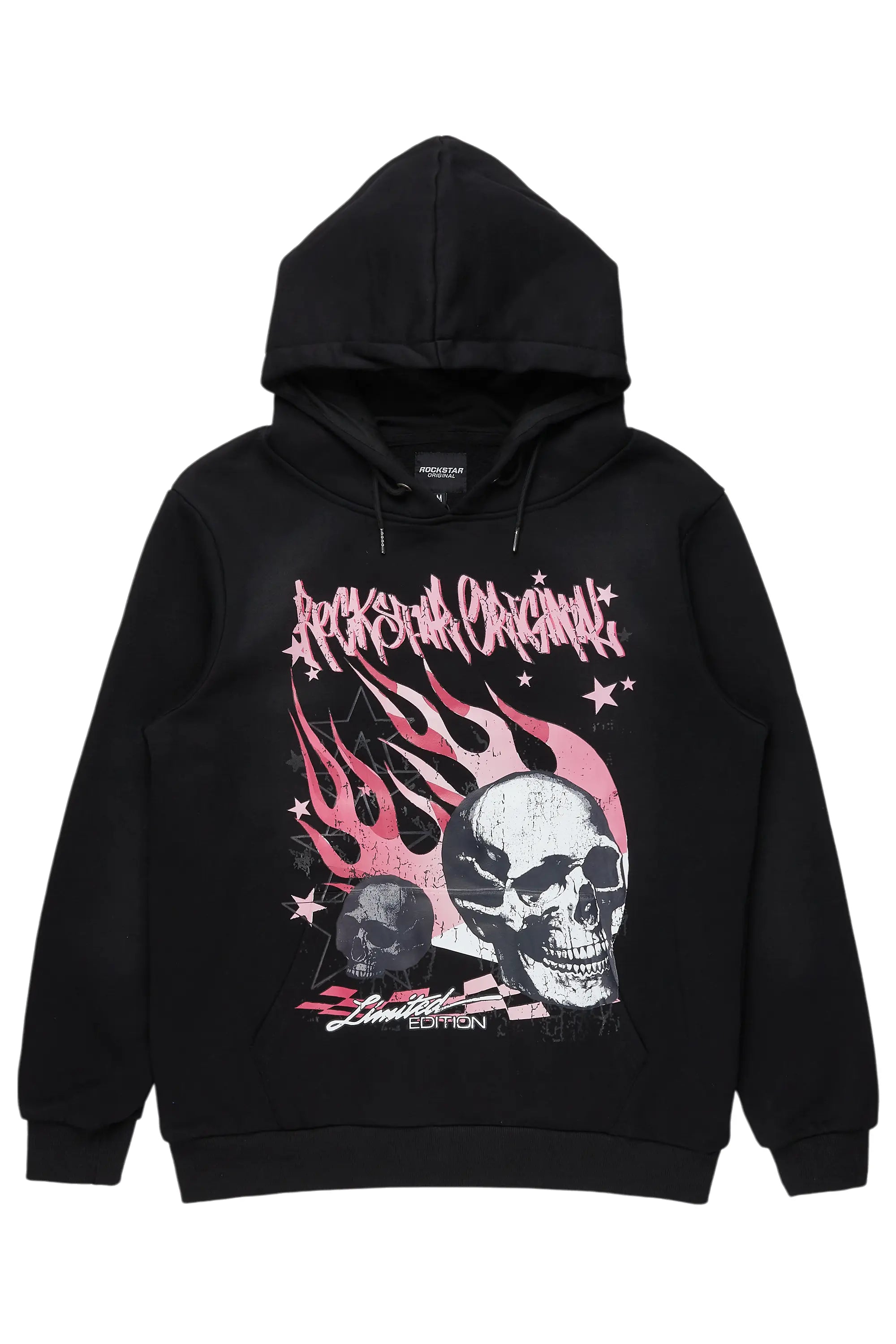Anneso Black Graphic Hoodie - image 1