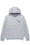 Rockstar Art Dist. Grey Graphic Hoodie - image 1
