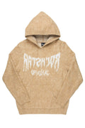 Andros Beige Graphic Knitted Hoodie - image 1
