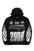 Amos Black Graphic Hoodie - image 1
