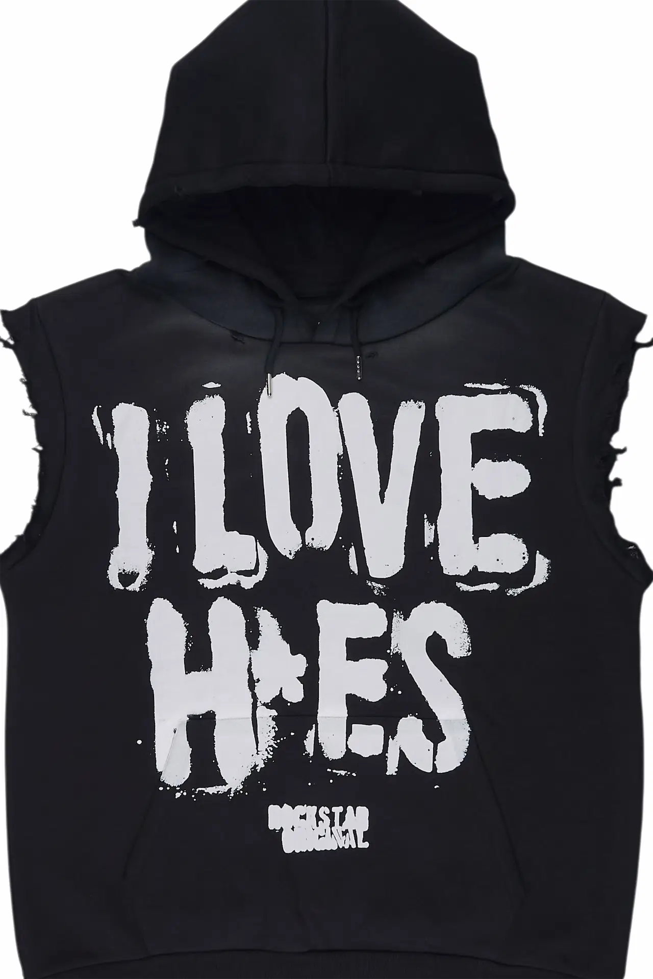 Banyan Black Cut Sleeve Hoodie - image 2