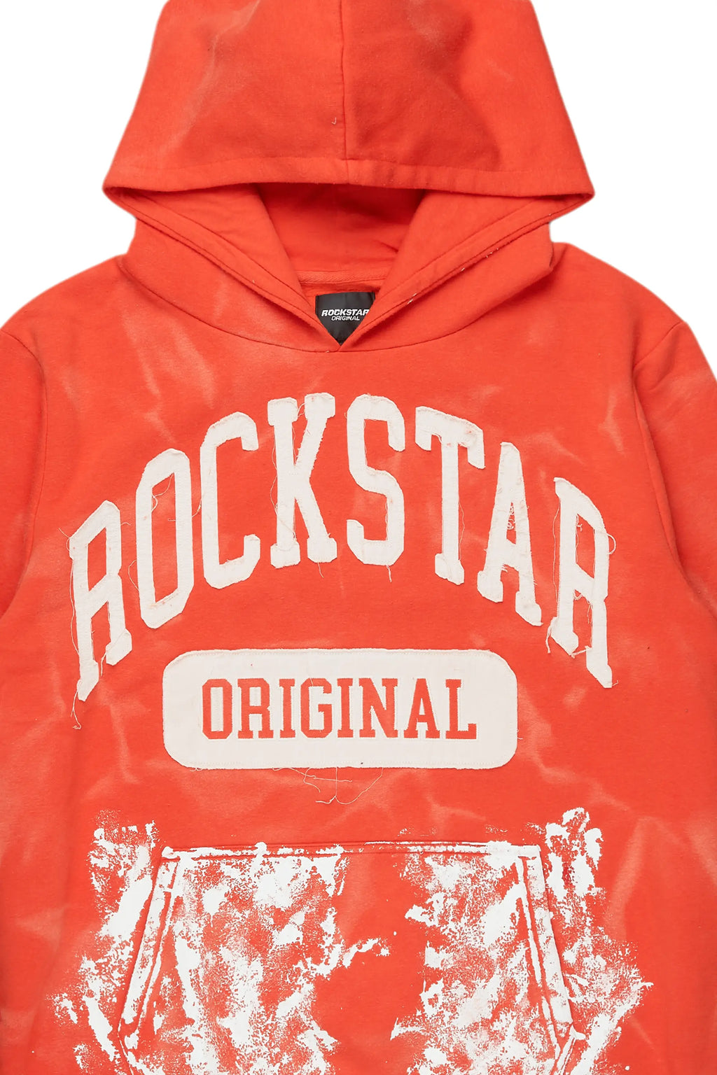 Karlo Orange Graphic Painter Hoodie - image 2