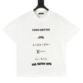 Louis Vuitton 26SS Appliqué Signature Short-Sleeve Tee