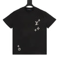 Louis Vuitton Monogram Front & Back Embroidered Short Sleeve T-Shirt