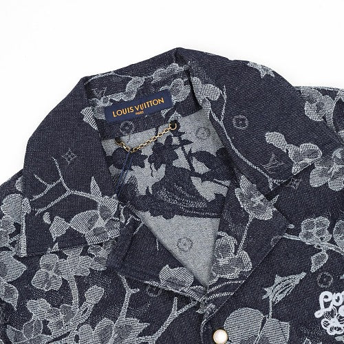 Louis Vuitton SS26 Floral Denim Jacket