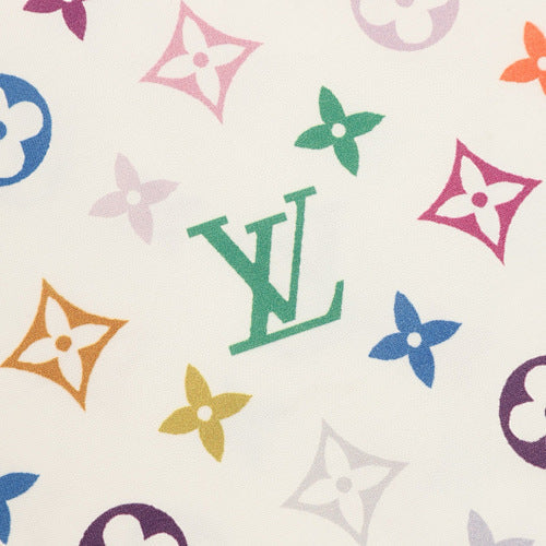 Louis Vuitton Classic Rainbow Allover Direct-Print Short Sleeve T-Shirt