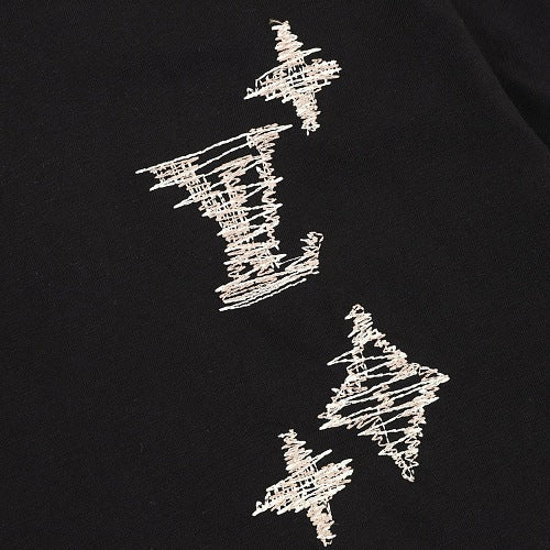 Louis Vuitton SS26 Monogram Print Dual-Placement LV Logo Embroidered T-Shirt