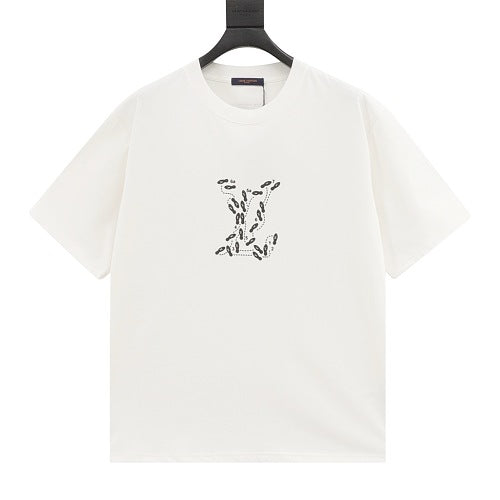 Louis Vuitton Staff Exclusive Puff Print Short-Sleeve T-Shirt
