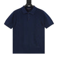 Louis Vuitton 26SS Openwork Monogram Jacquard Knit Polo Shirt