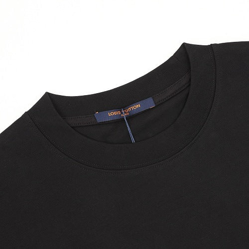 Louis Vuitton 26SS Front & Back LV Logo Embroidered T-Shirt