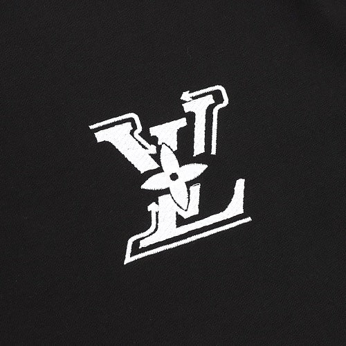 Louis Vuitton 26SS Front & Back LV Logo Embroidered T-Shirt
