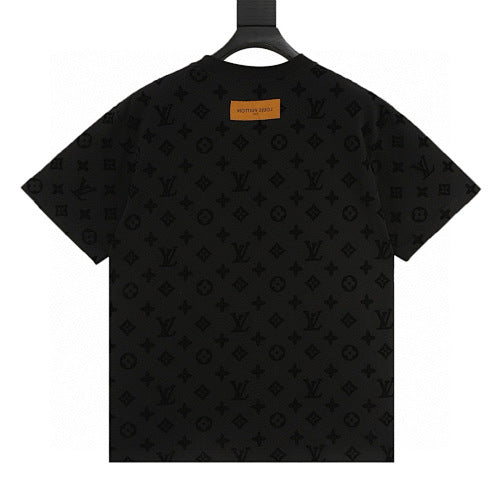 Louis Vuitton Allover Tonal Monogram Short Sleeve T-Shirt