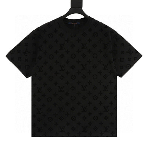 Louis Vuitton Allover Tonal Monogram Short Sleeve T-Shirt