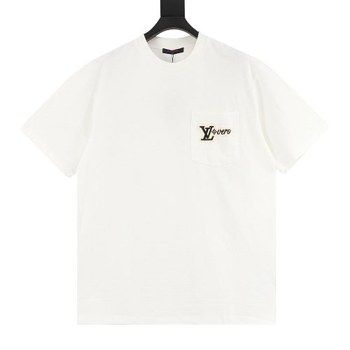 Louis Vuitton Damier Jacquard LV Lovers Patch Pocket T-Shirt