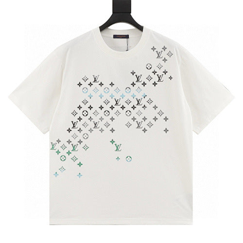 Louis Vuitton Monogram Gradient Digital Print Short Sleeve T-Shirt
