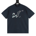 Louis Vuitton Gradient Embroidered Sailboat & Bird T-Shirt
