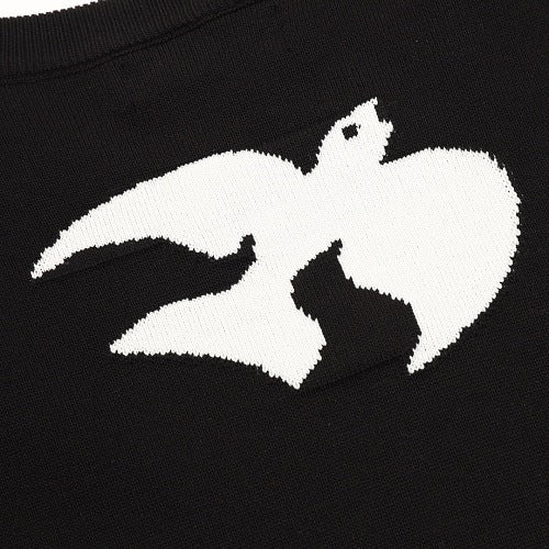 Louis Vuitton Letter Ghost Jacquard Knit T-Shirt