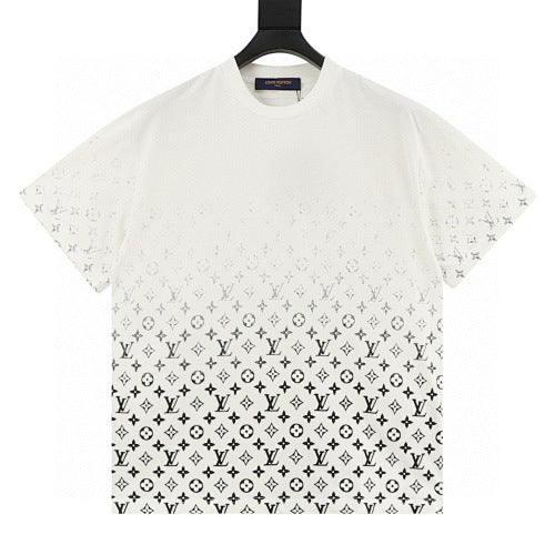 Louis Vuitton Classic Gradient Allover Logo Print Short Sleeve T-Shirt