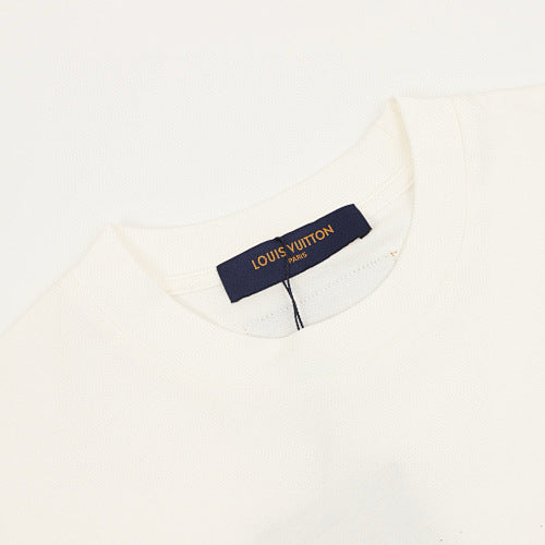 Louis Vuitton Classic Gradient Allover Logo Print Short Sleeve T-Shirt