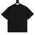 Louis Vuitton SS26 Tonal Monogram Arch Logo 3D Embroidered T-Shirt