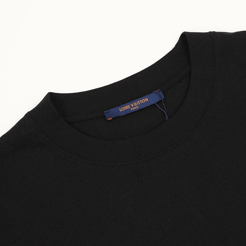 Louis Vuitton SS26 Tonal Monogram Arch Logo 3D Embroidered T-Shirt