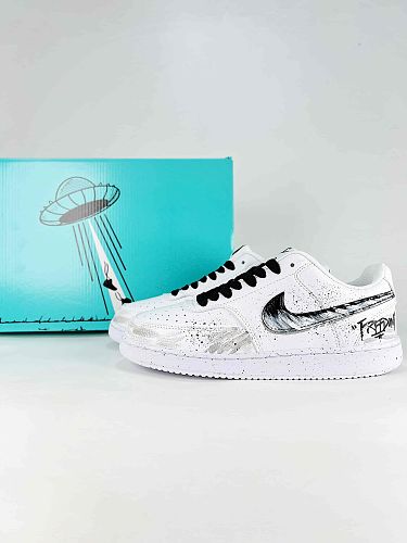 Nike Court Vision Low Graphic Sneakers