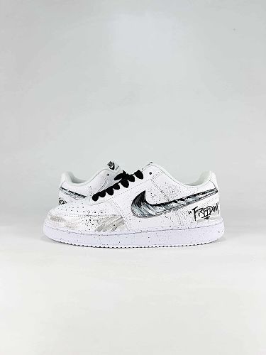 Nike Court Vision Low Graphic Sneakers