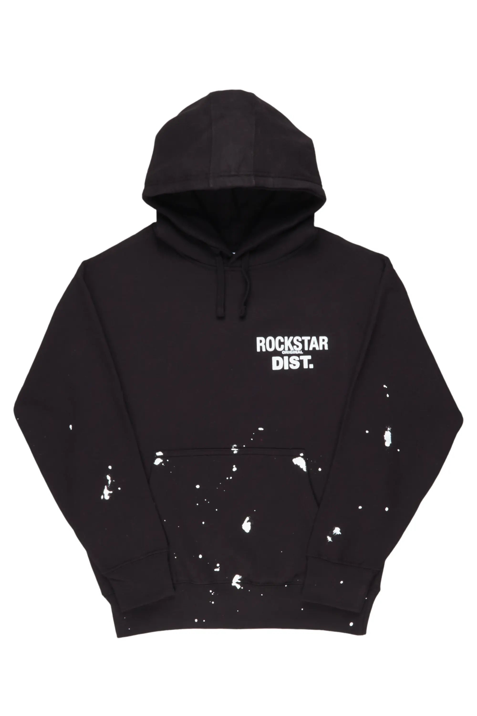Raffer Black Graphic Hoodie - image 2